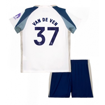 Billige Fotballdrakt Tottenham Hotspur Micky van de Ven #37 Replika Hjemmedraktsett Barn 2025-26 Kortermet (med bukser)